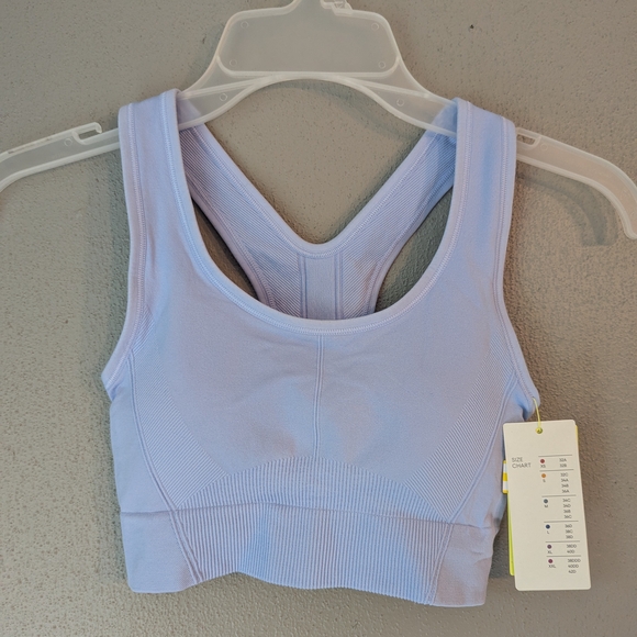 all in motion Other - All in Motion Light Lavender Sports Bra